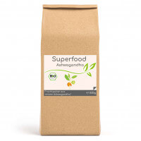 Superfood Ashwagandha bio 500g Vorratsbeutel