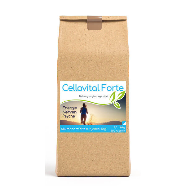 Cellavital® Forte | Multi-Synergie für jeden Tag - 300 Kapseln im Vorratsbeutel