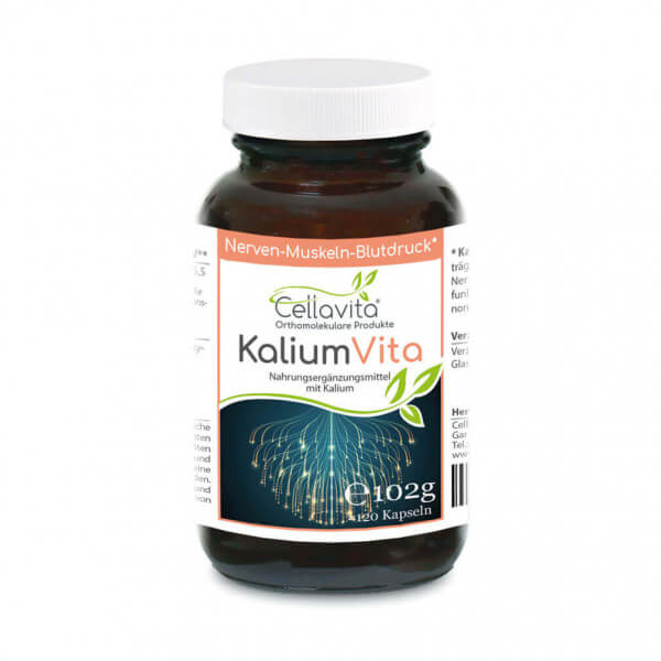 Kalium Vita (Nerven-Muskeln-Blutdruck) 120 Kapseln im Glas