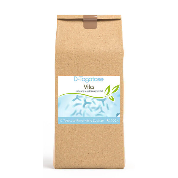 D-Tagatose Vita 500g Pulver im Vorratsbeutel