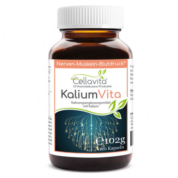 Kalium Vita (Nerven-Muskeln-Blutdruck) 120 Kapseln im Glas