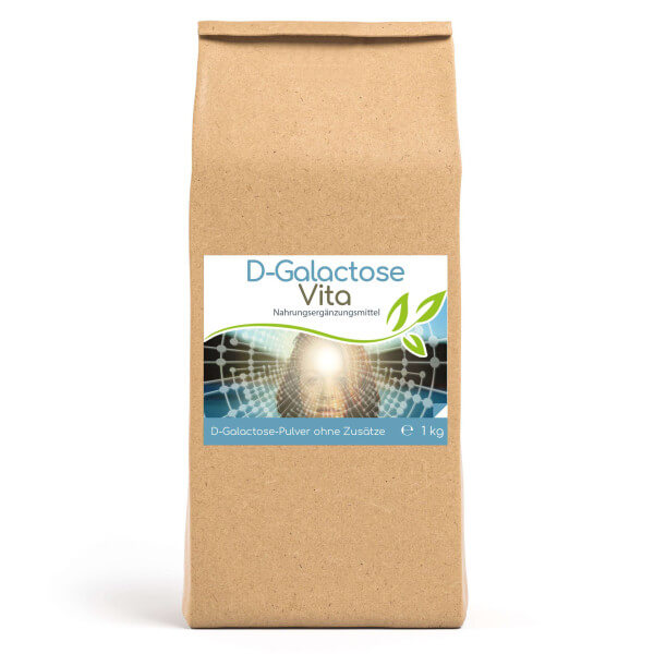 D-Galactose Vita ca.8-Monatsvorrat - 1000g Vorratsbeutel