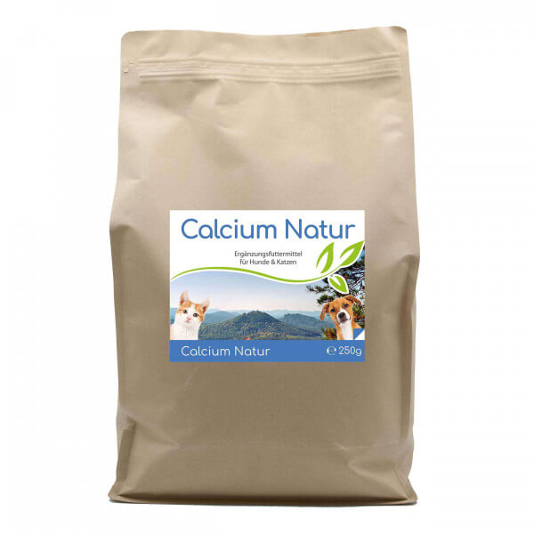 Calcium Natur - 250g für Hunde &amp; Katzen