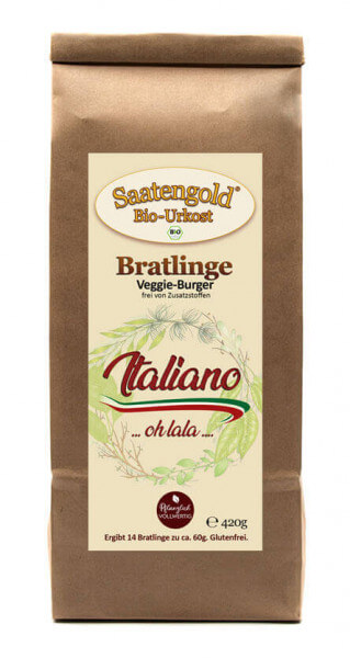 Bratlinge - Veggieburger "Italiano" für 14 Bratlinge 