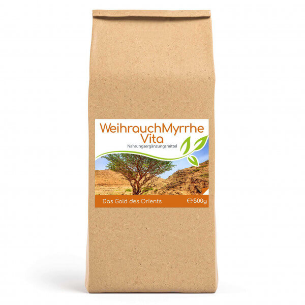 Weihrauch-Myrrhe Vita 4-Monatsvorrat - 500g im Beutel