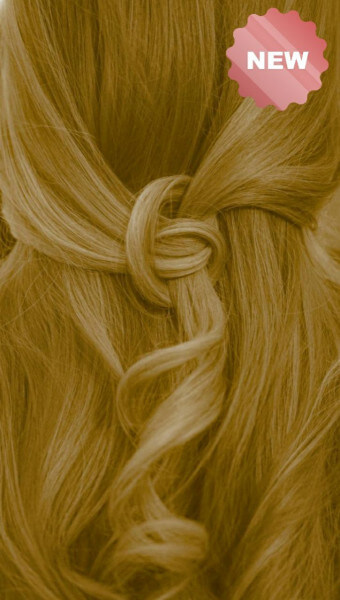 Pflanzenhaarfarbe Komplett SET warmes Honig-Blond "warm honey blond" direkt vom Naturfriseur Profi