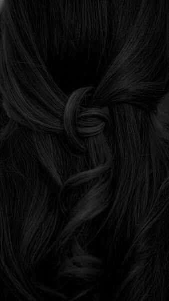 Pflanzenhaarfarbe Komplett SET kühles dunkles Schwarz "Cool deep black" Naturfriseur Profi, 130g