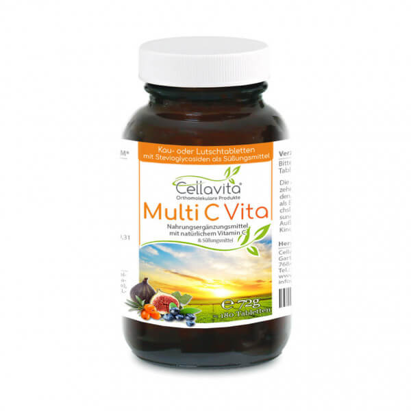 Multi C Vita 180 Tabletten im Glas