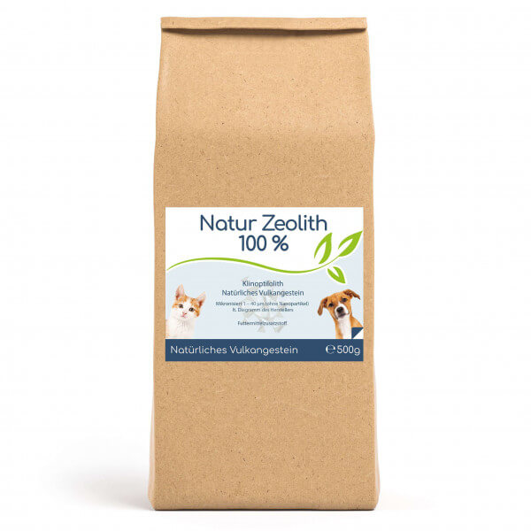 Zeolith - 500g für Hunde & Katzen