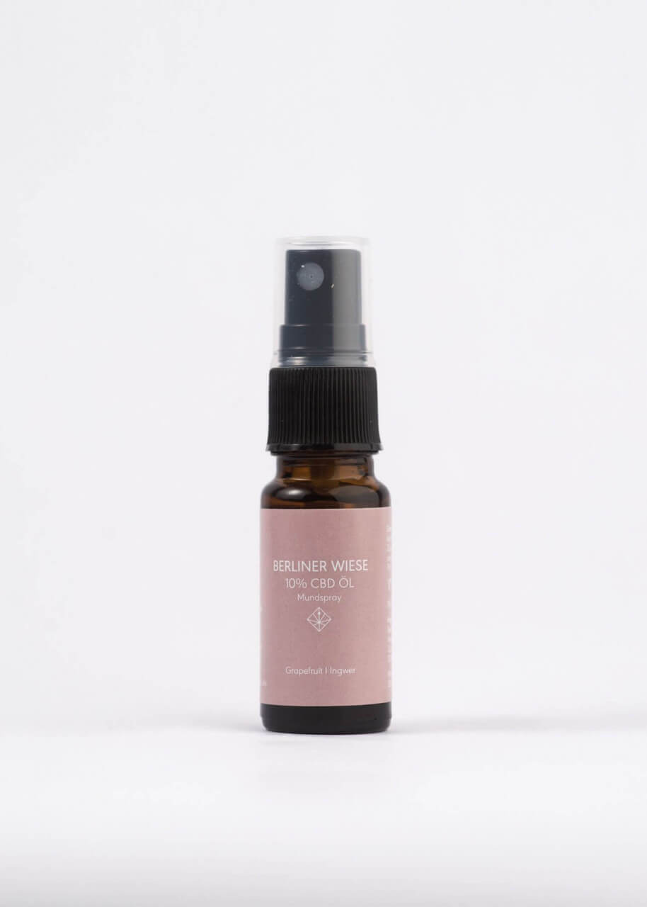 Berliner Wiese Fullspectrum Hanföl MUNDSPRAY Grapefuit/Ingwer 10ml