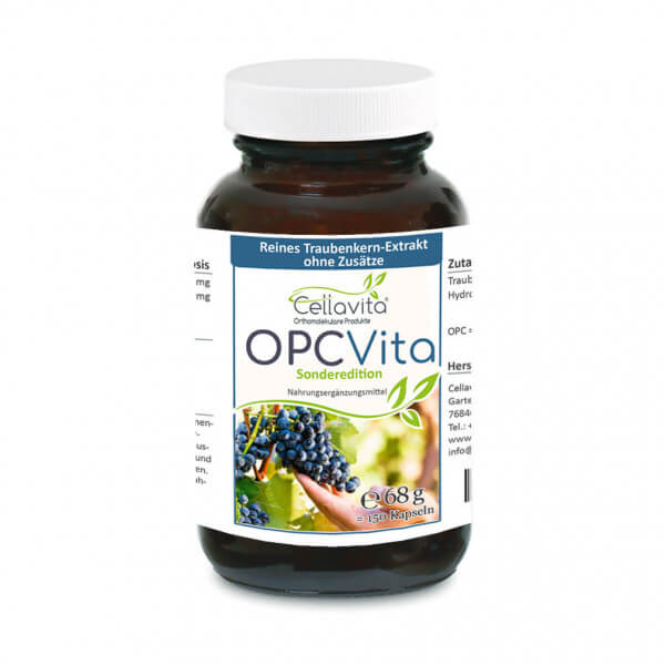 OPC Vita 150 Kapseln reiner Traubenkern-Extrakt
