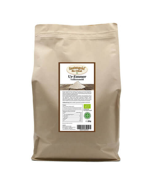 Emmer Vollkornmehl (Bio) 5kg Beutel