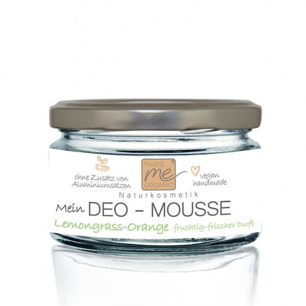 Deo-Mousse Lemongrass-Orange Deo Naturkosmetik vegan, 50ml