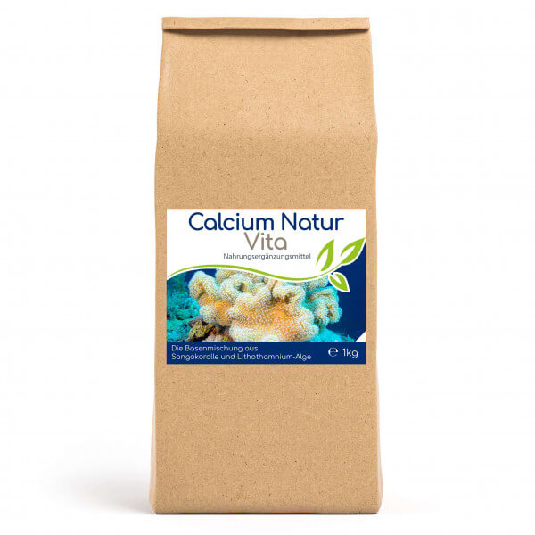 Calcium Natur Vita - 8-Monatsvorrat - 1kg Vorratsbeutel