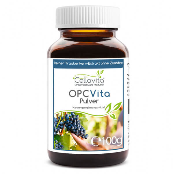 OPC Vita Traubenkernextrakt 100g Pulver im Glas