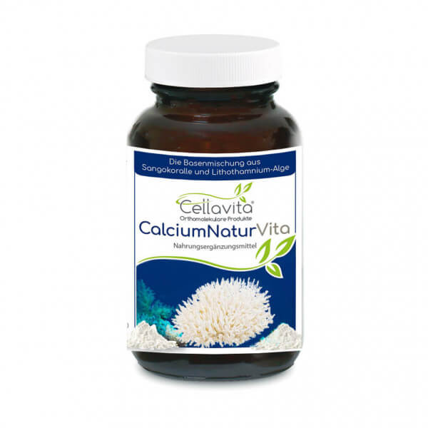Calcium Natur Vita - Monatsvorrat - 120g im Glas