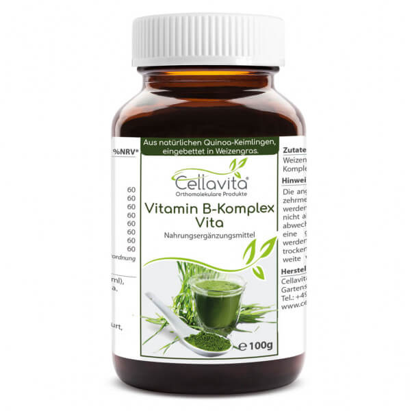 Vitamin B-Komplex Vita 50-Tagesvorrat 100g im Glas