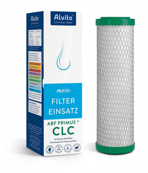 Alvito Filterkartusche Aktivkohlefilter ABF Primus® CLC "grün"