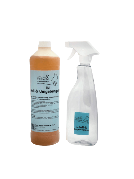 Effektive Mikroorganismen - Fellspray &amp; Umgebungsspray