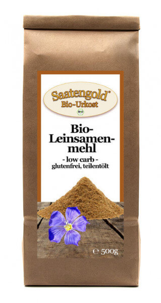 Bio-Leinsamenmehl gold 500g