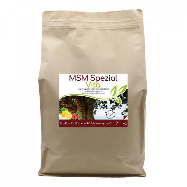 MSM Spezial Vita mit Vitamin C - 1000g im Vorratsbeutel