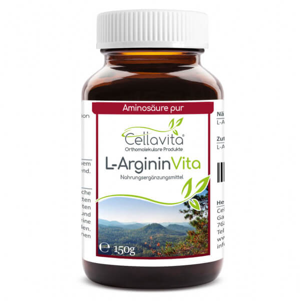 L-Arginin Vita 150g im Glas