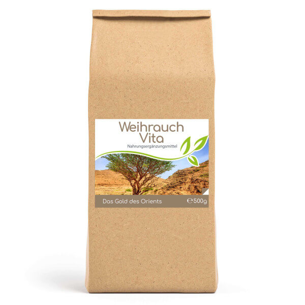 Weihrauch Vita (Boswellia Serrata) 4-Monatsvorrat - 500g im