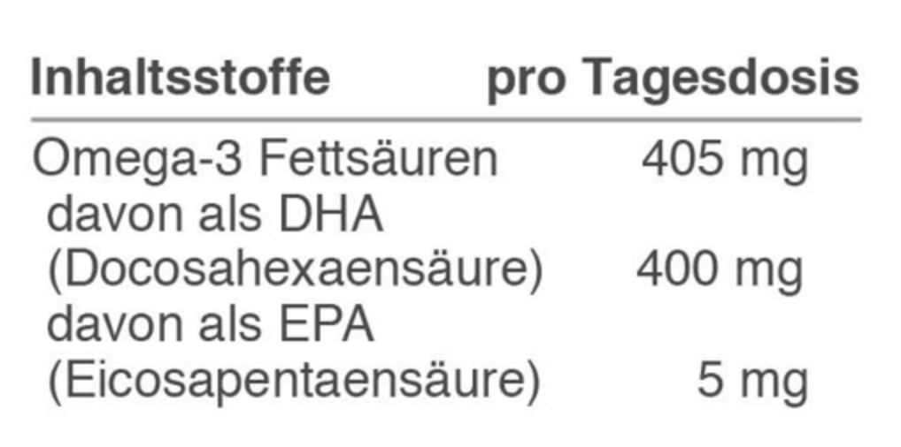 Omega-3 Algenöl