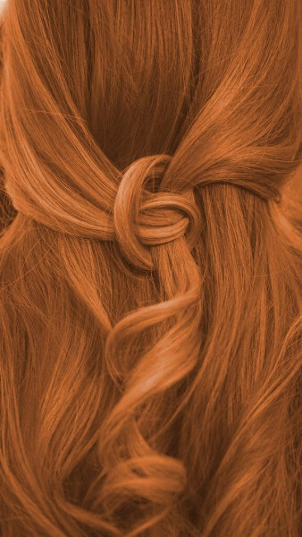 Pflanzenhaarfarbe Komplett SET warmes Kupfer-Rot "warm tizian red" Naturfriseur Profi, 130g