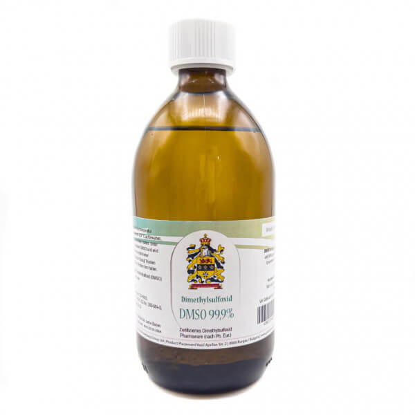 DMSO Dimethylsulfoxid (Ph. Eur. 99,9%) 500ml Vorratsflasche