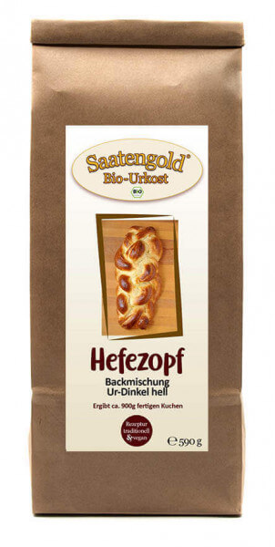 Hefezopf Backmischung (Bio) Ur-Dinkel hell T-630 590g