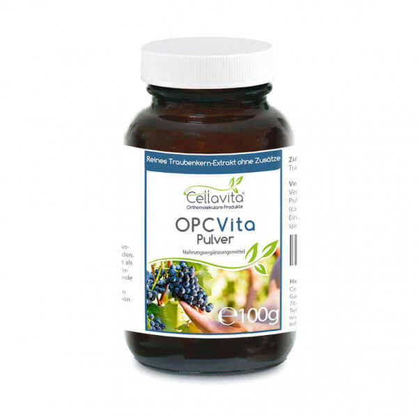 OPC Vita Traubenkernextrakt 100g Pulver im Glas