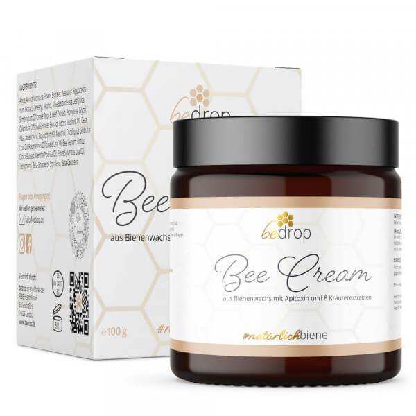 Bienengiftsalbe mit Bienengift & 8 Kräuterextrakten - 100g