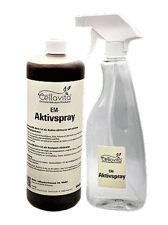 Cella-Terra-Aktiv Spray Set 1L + Sprühflasche
