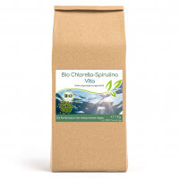 Bio Chlorella-Spirulina Vita Presslinge / Tabletten 8-Monatsvorrat - 1000g Vorratsbeutel