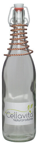 Quantotec® Hochenergiespirale auf Wasservorratsflasche 1 Liter