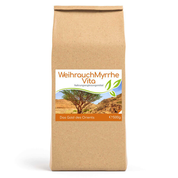 Weihrauch (Boswellia serrata) Myrrhe 500g im Beutel