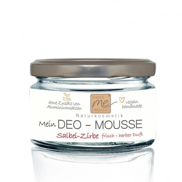 Deo-Mousse Salbei-Zirbe -ohne Aluminium- Naturkosmetik Bio 50ml