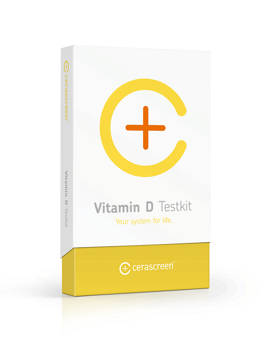 Vitamin D Test Set plus 100ml Vitamin D3 mit K2 schnell