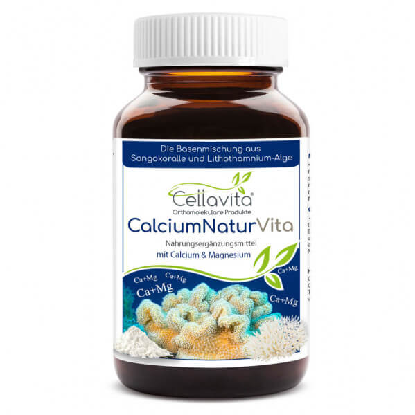 Calcium Natur Vita - Monatsvorrat - 120g im Glas