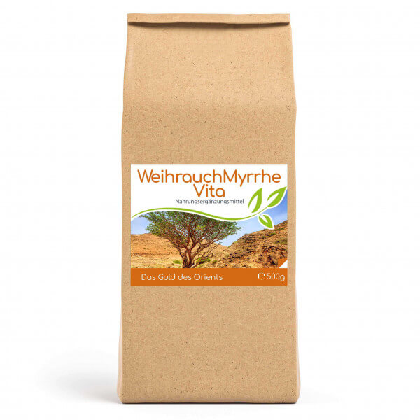 Weihrauch-Myrrhe Vita 4-Monatsvorrat - 500g im Beutel