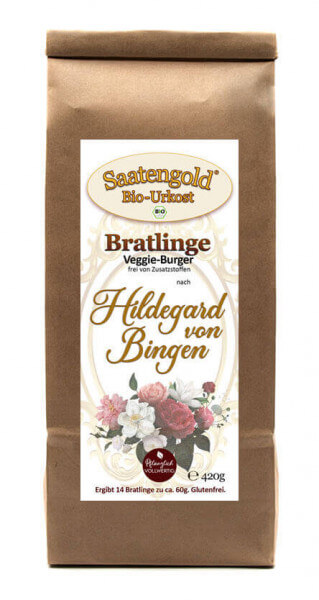 Bratlinge - Veggieburger nach "Hildegard von Bingen" für 14 Bratlinge 
