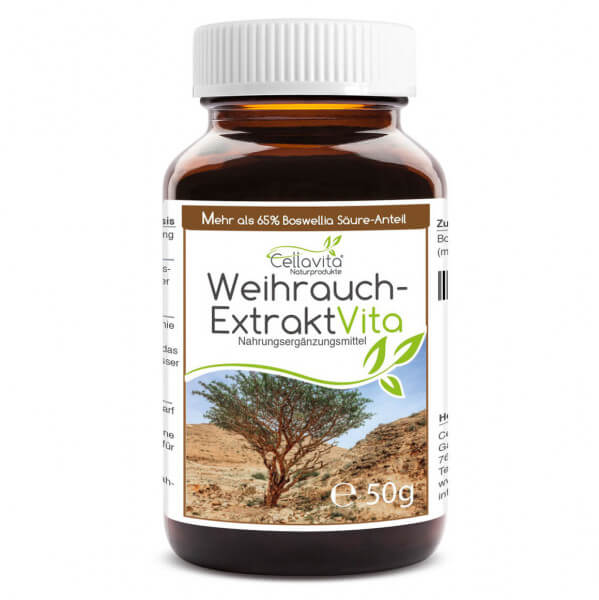 Weihrauch-Extrakt Vita | 50g Pulver (100 Tages-Vorrat)