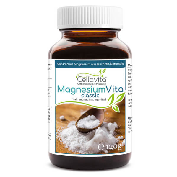 Magnesium Vita 'classic' (100%) - 120g im Glas